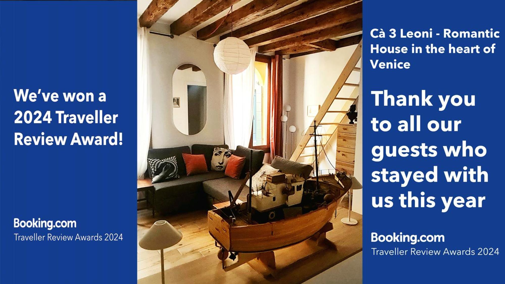 Ca 3 Leoni - Romantic House In The Heart Of 威尼斯 外观 照片